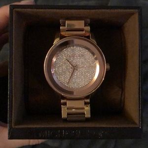 MK Rose Gold Watch